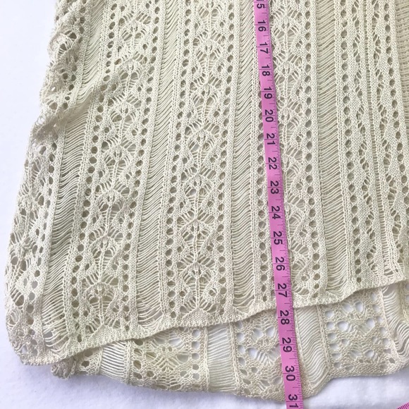 Crochet Knit Tunic Top One Size - Picture 8 of 8